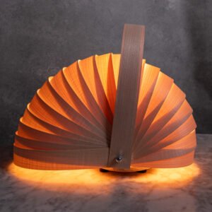 Lámpara de mesa en madera Tatou Bag