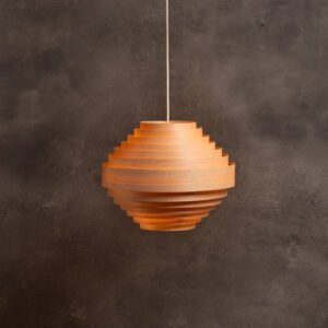 Lámpara colgante Jako diseño de madera
